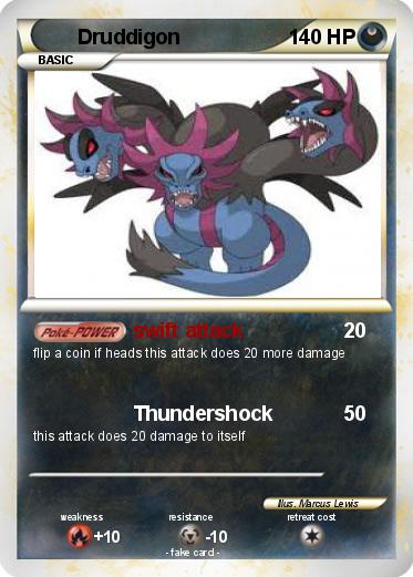 Pokemon Druddigon