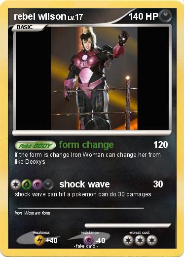 Pokemon rebel wilson