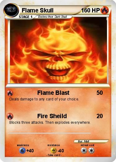 Pokemon Flame Skull