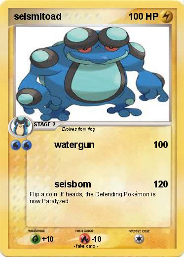 Pokemon seismitoad
