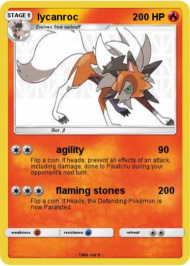 Pokemon lycanroc
