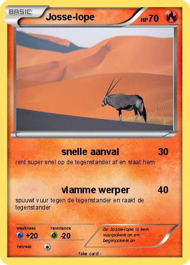 Pokemon Josse-lope