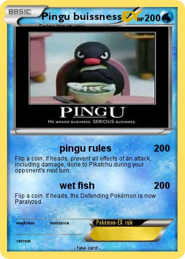 Pokemon Pingu buissness