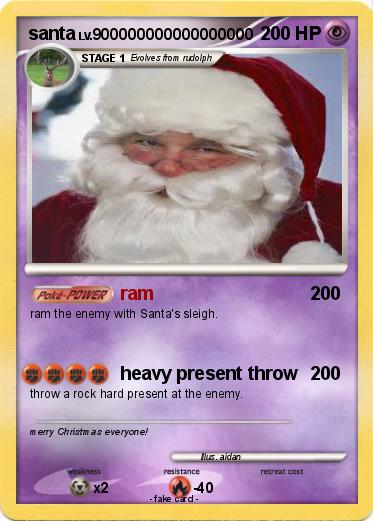 Pokemon santa