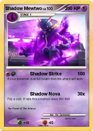 Pokemon Shadow Mewtwo