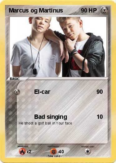 Pokemon Marcus og Martinus