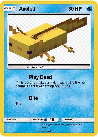 Pokemon Axolotl