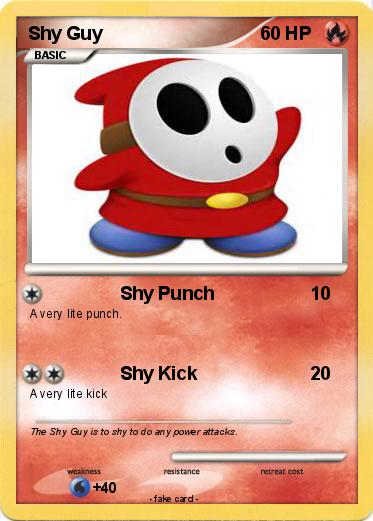 Pokemon Shy Guy