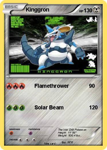 Pokemon Kinggron