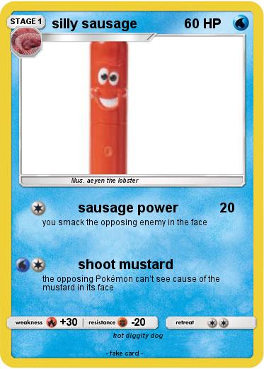 Pokemon silly sausage