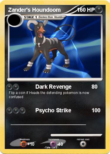 Pokemon Zander's Houndoom