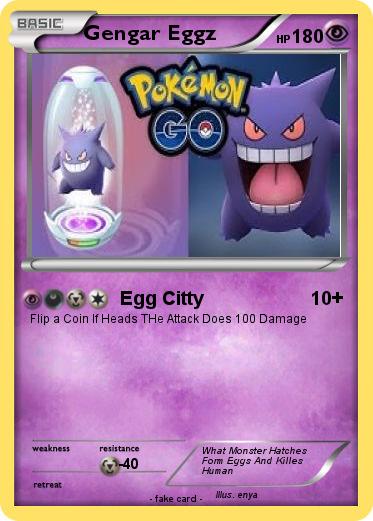 Pokemon Gengar Eggz