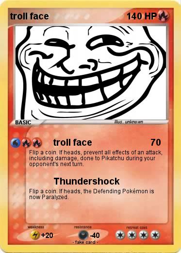 Pokemon troll face