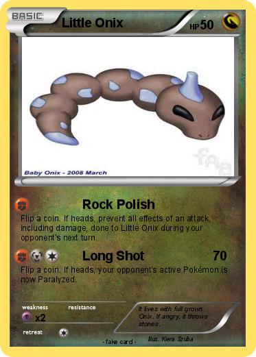 Pokemon Little Onix