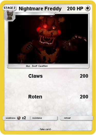 Pokemon Nightmare Freddy