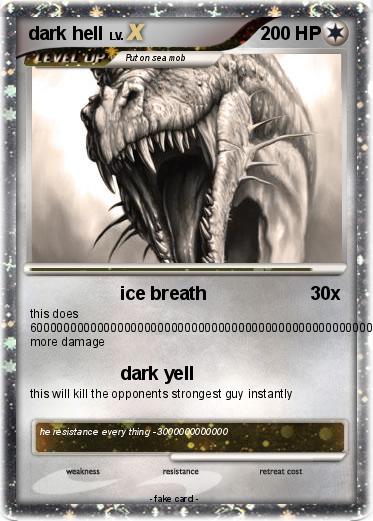 Pokemon dark hell