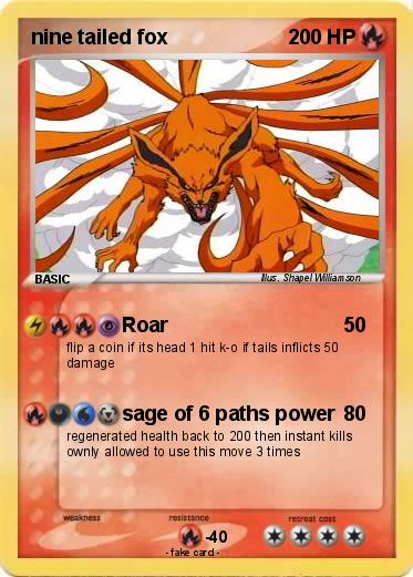 Pokemon nine tailed fox
