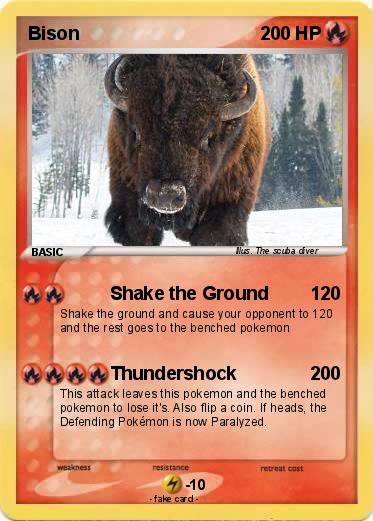 Pokemon Bison