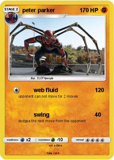 Pokemon peter parker