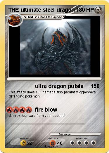 Pokemon THE ultimate steel dragon