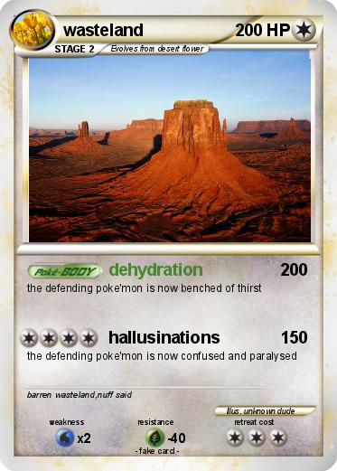 Pokemon wasteland