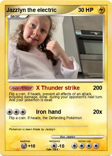Pokemon Jazzlyn the electric