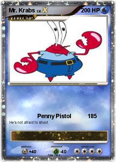 Pokemon Mr. Krabs