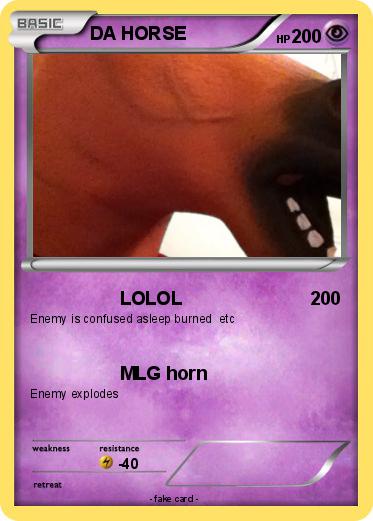 Pokemon DA HORSE