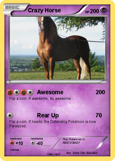Pokemon Crazy Horse