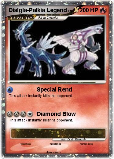 Pokemon Dialgla-Palkia Legend
