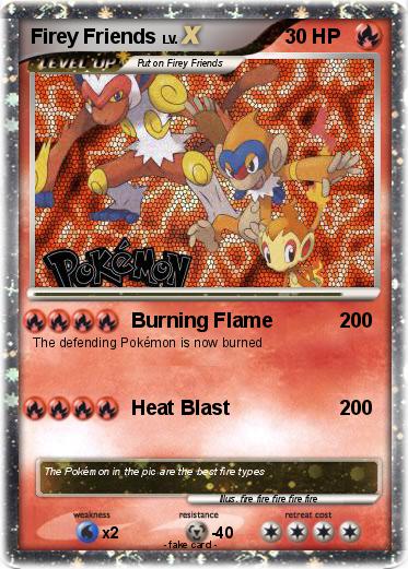 Pokemon Firey Friends
