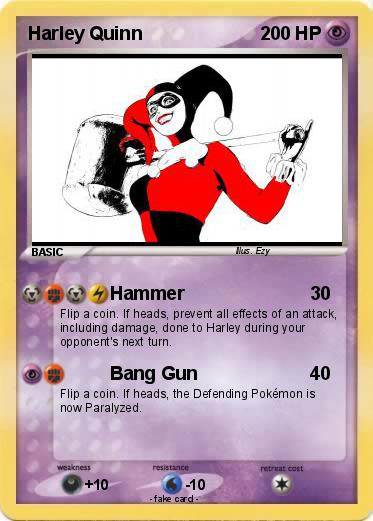 Pokemon Harley Quinn