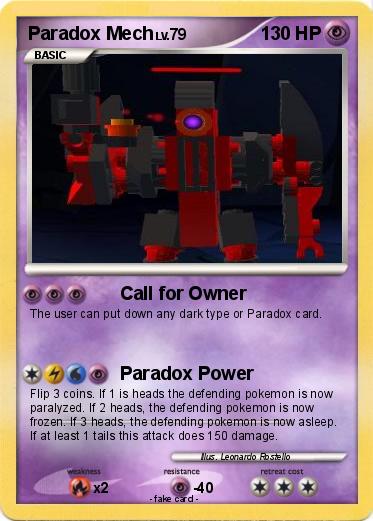 Pokemon Paradox Mech
