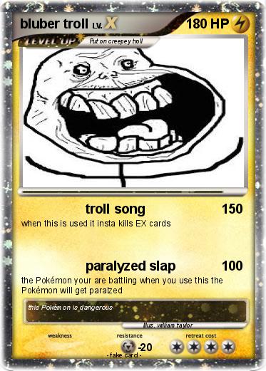 Pokemon bluber troll