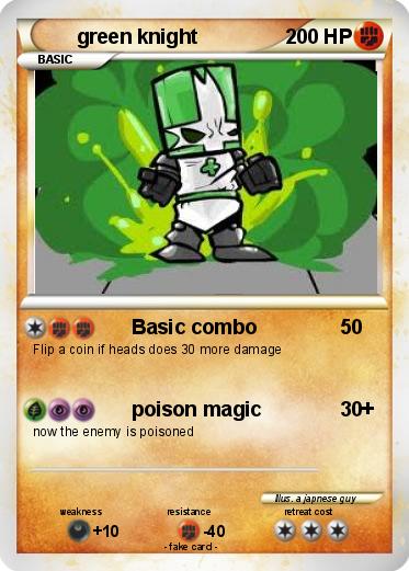 Pokemon green knight