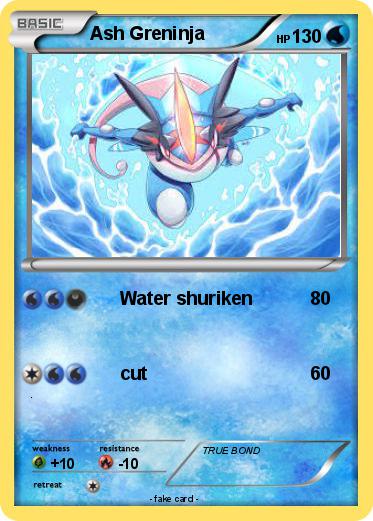 Pokemon Ash Greninja
