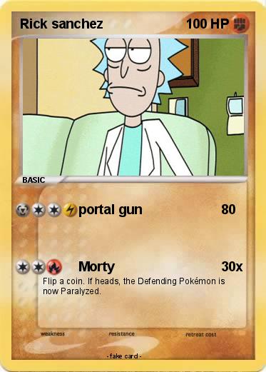 Pokemon Rick sanchez