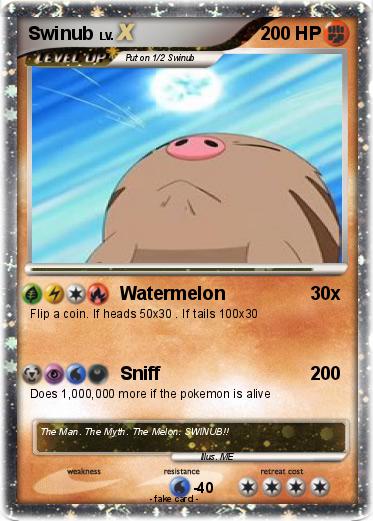 Pokemon Swinub