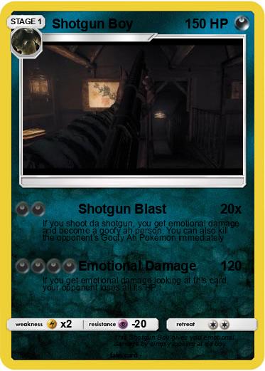Pokemon Shotgun Boy
