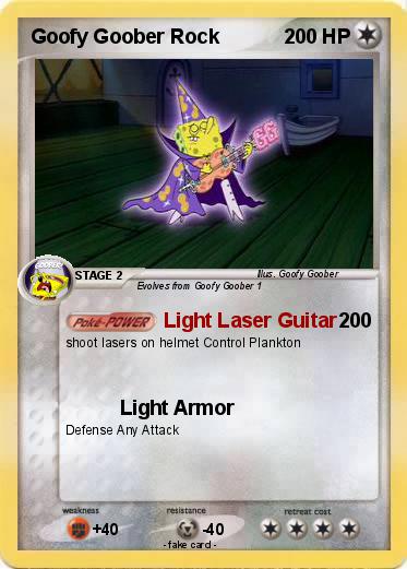 Pokemon Goofy Goober Rock