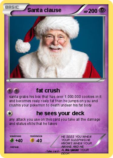Pokemon Santa clause