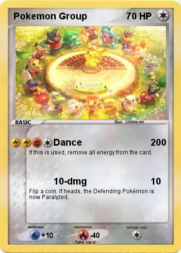 Pokemon Pokemon Group