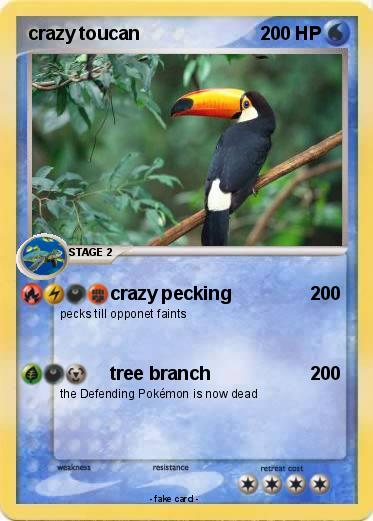 Pokemon crazy toucan
