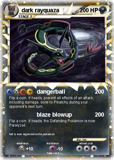 Pokemon dark rayquaza