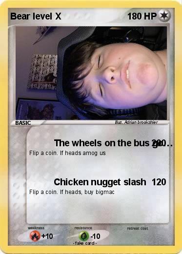 Pokemon Bear level X