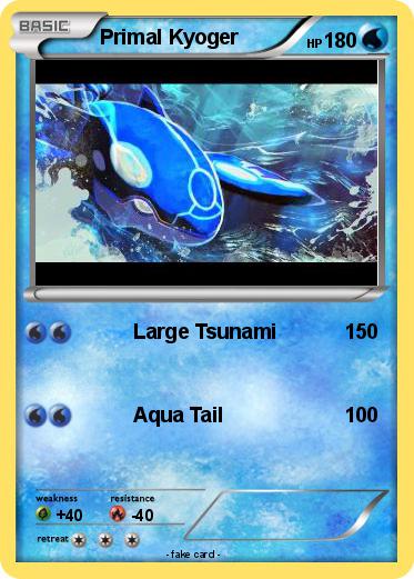Pokemon Primal Kyoger