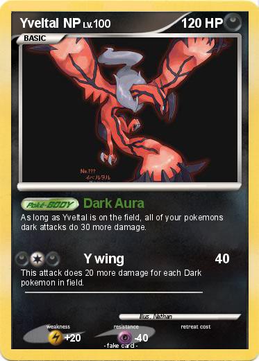 Pokemon Yveltal NP