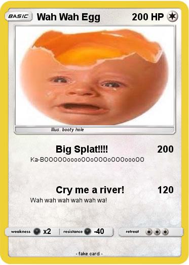 Pokemon Wah Wah Egg