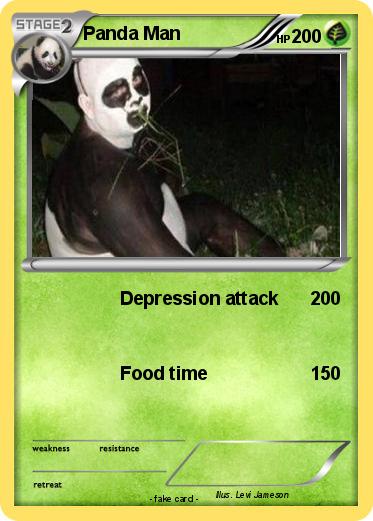 Pokemon Panda Man