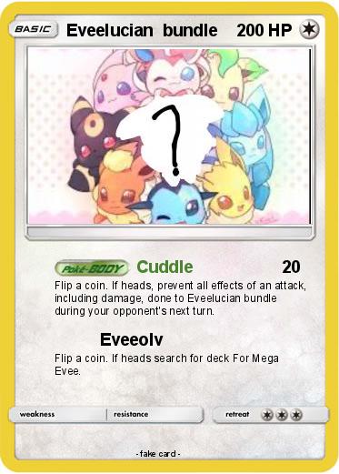 Pokemon Eveelucian  bundle